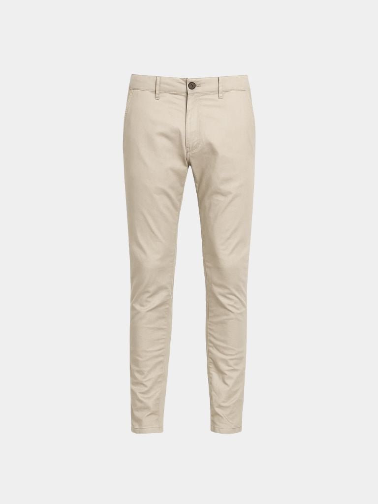 Slim Fit Pants | Premium Straight Trousers
