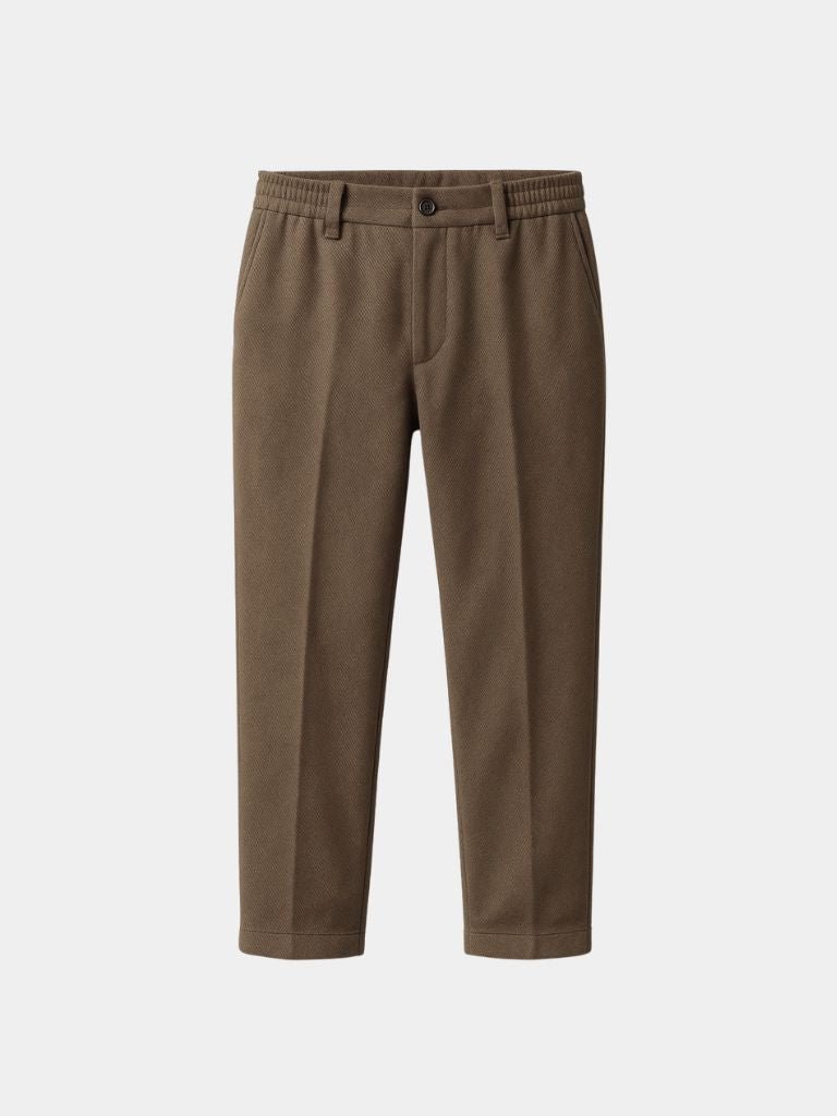 Stretchy Straight Pants | Comfortable Trousers