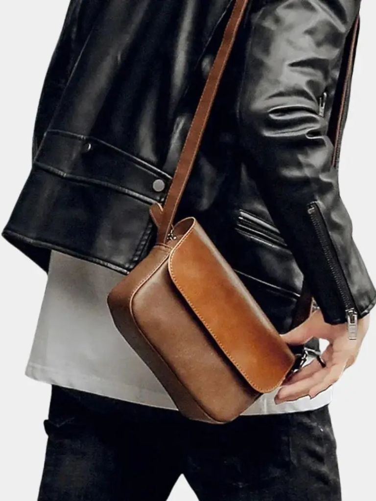 Men's Shoulder Bag – Stylish Leather