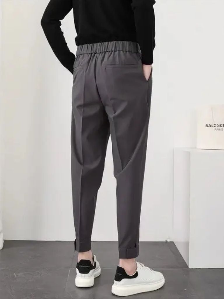 Essential Tailored Pants - Elegant Slim Fit