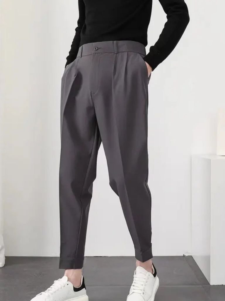 Essential Tailored Pants - Elegant Slim Fit