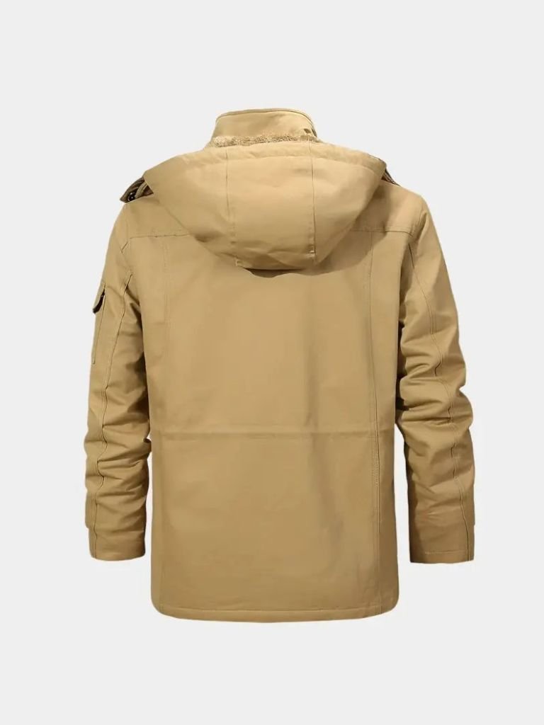 Fleece Bomber Jacket – Luxury Hooded Coat