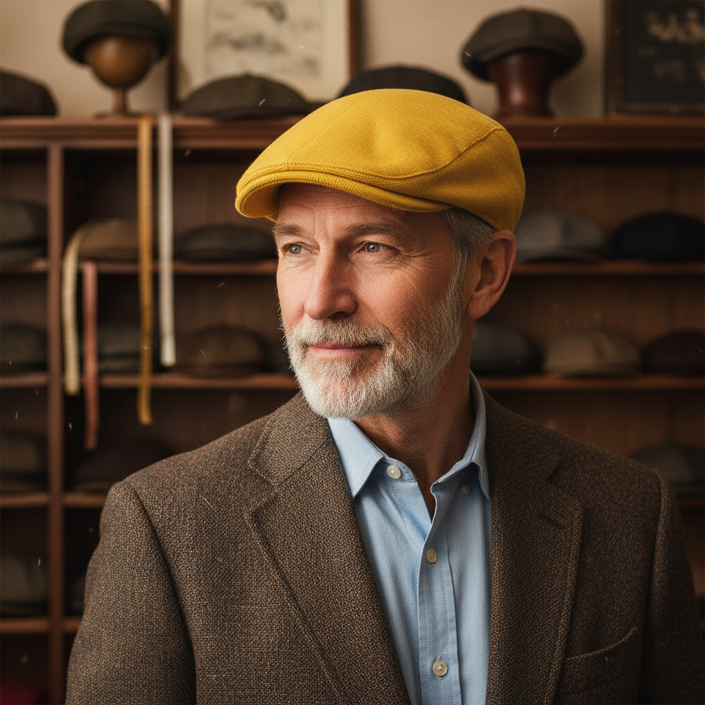 Corduroy Flat Cap – Classic Ivy