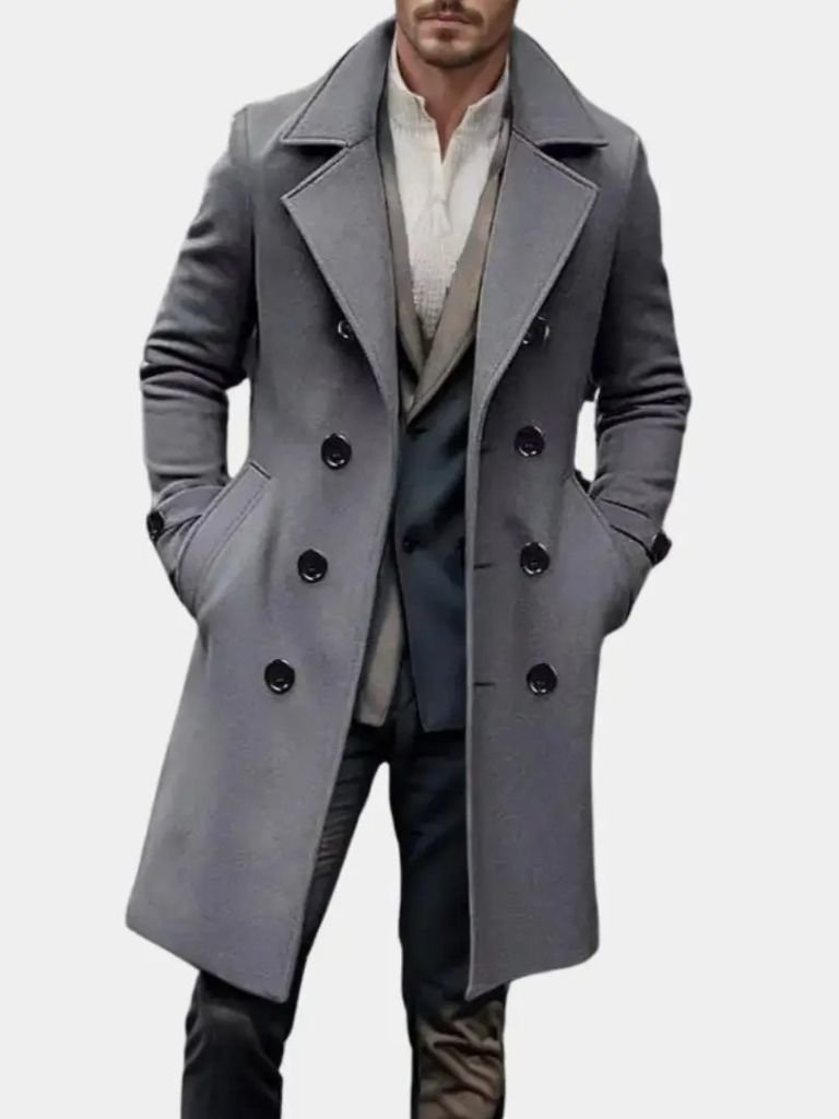 Gentleman’s Coat – Premium Wool Tailored Winter