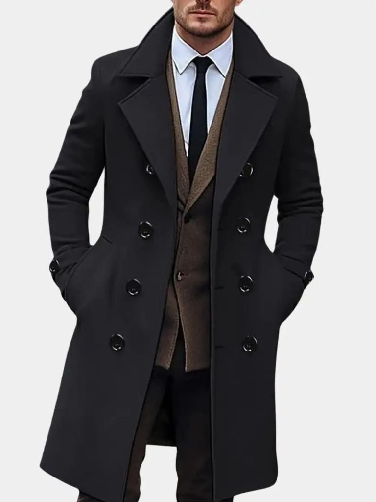 Gentleman’s Coat – Premium Wool Tailored Winter