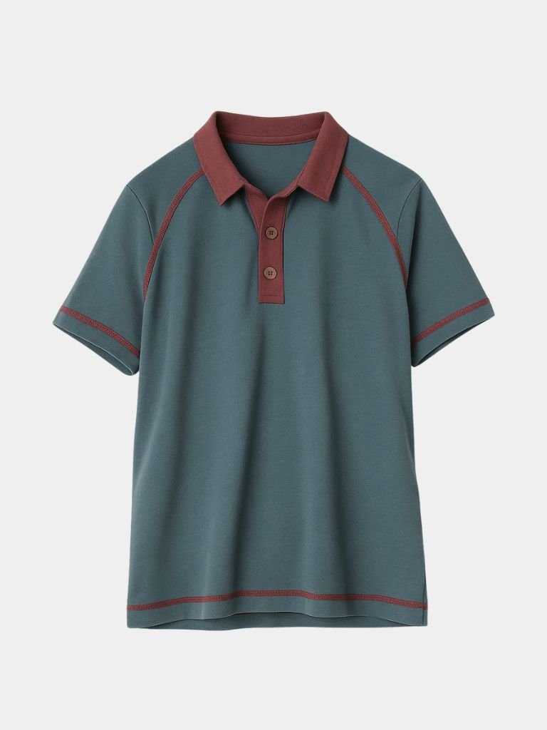 Green Polo Shirt - Luxury Tailored Fit