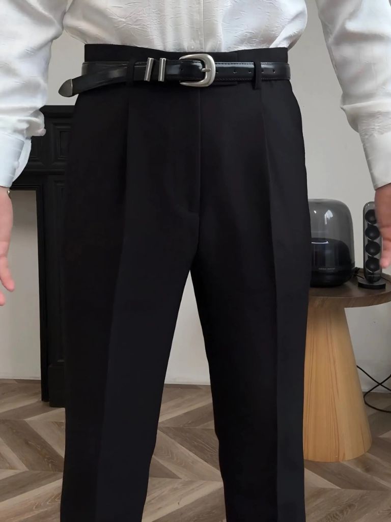 Classic Trousers - Tailored Belt Included
