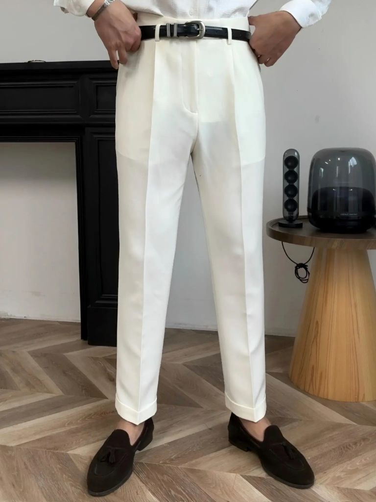 Classic Trousers - Tailored Belt Included