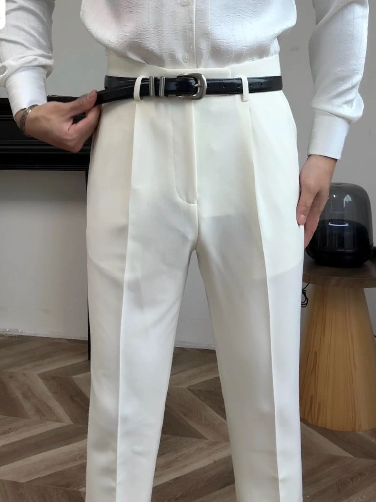 Classic Trousers - Tailored Belt Included