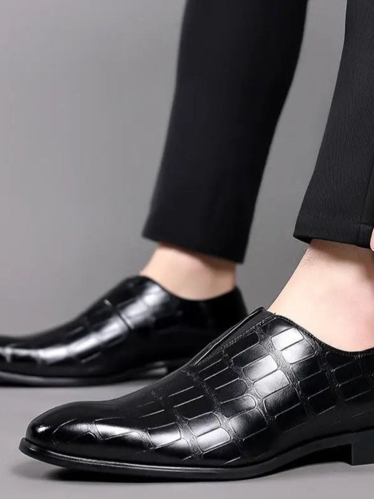Leather Gentlemen Dress Shoes - Viretti Milano