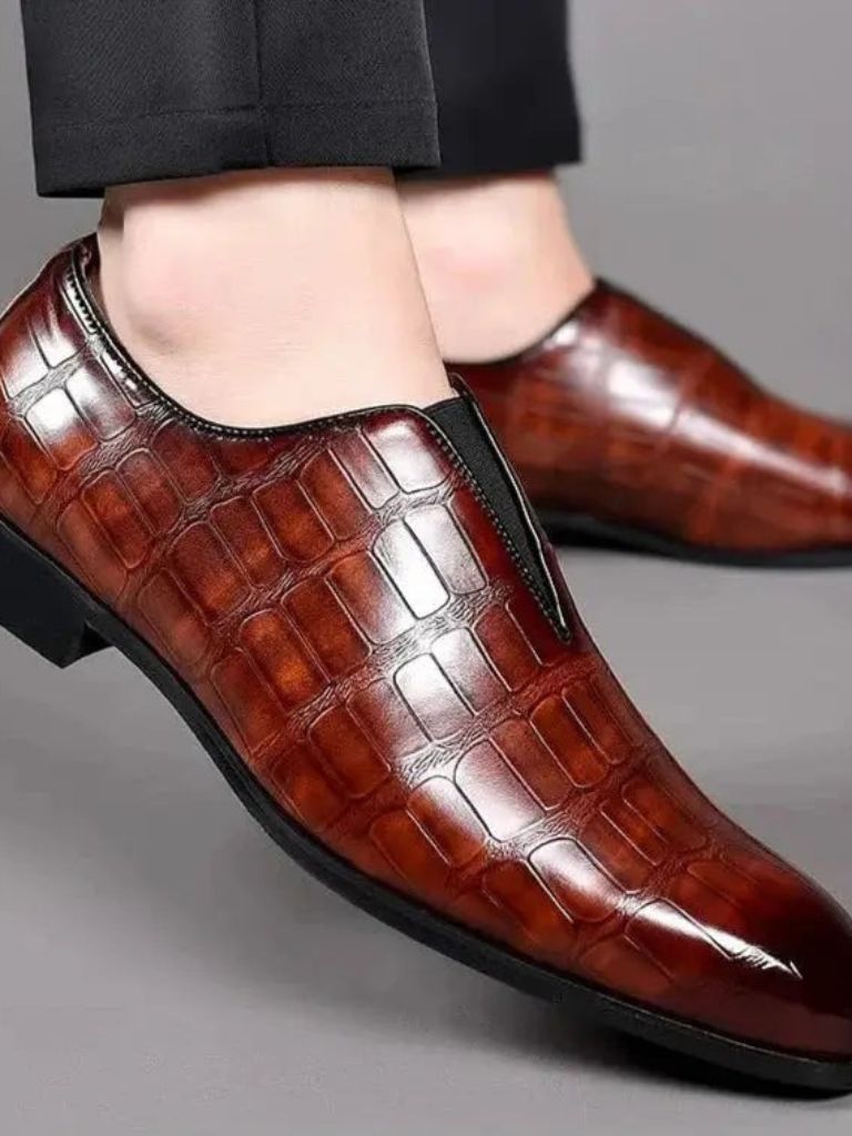 Leather Gentlemen Dress Shoes - Viretti Milano
