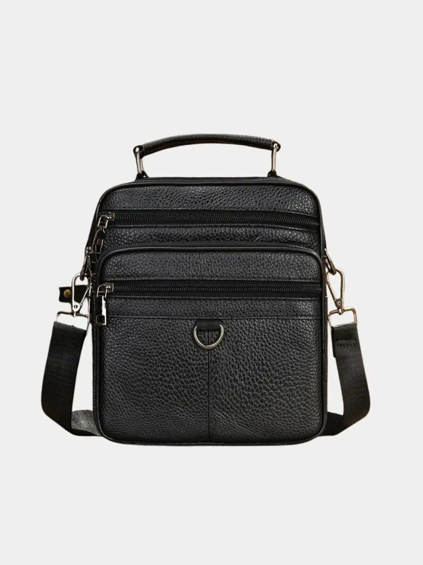 Men's Leather Shoulder Bag | Premium Classic Satchel