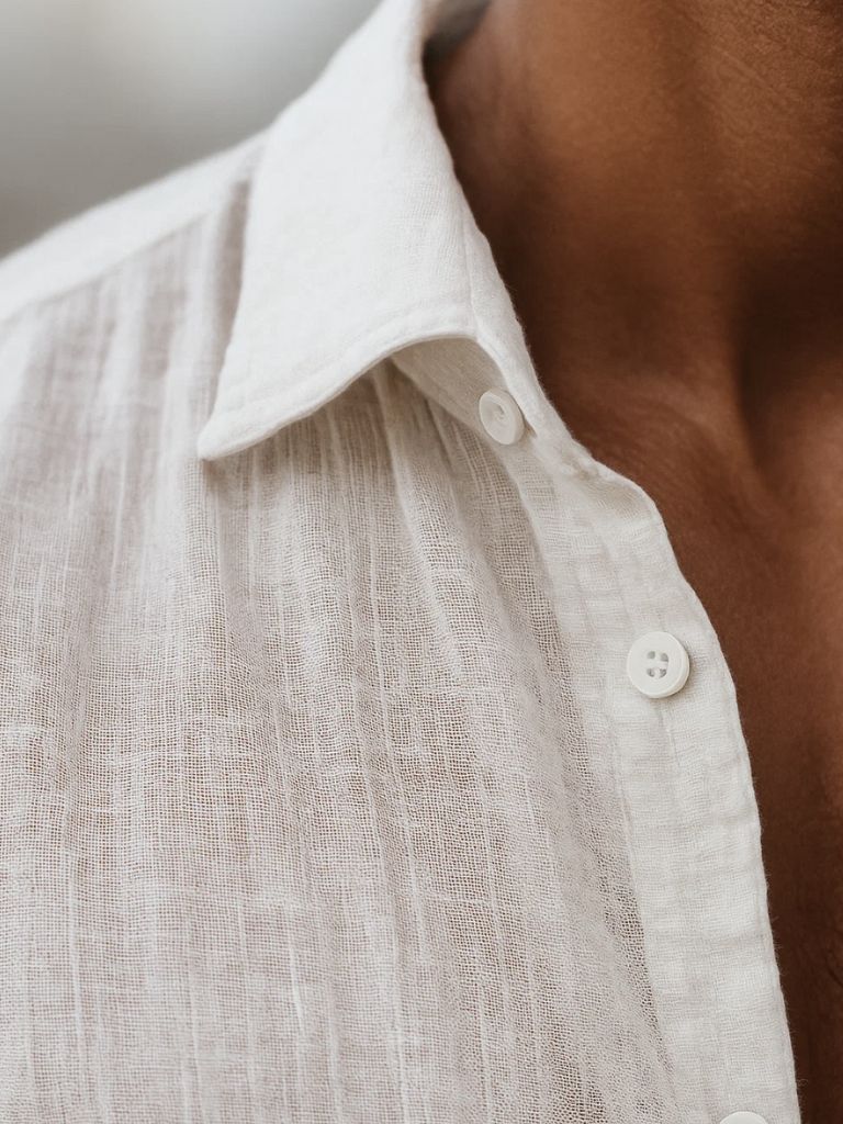 Linen Summer Shirt - Lightweight Elegance