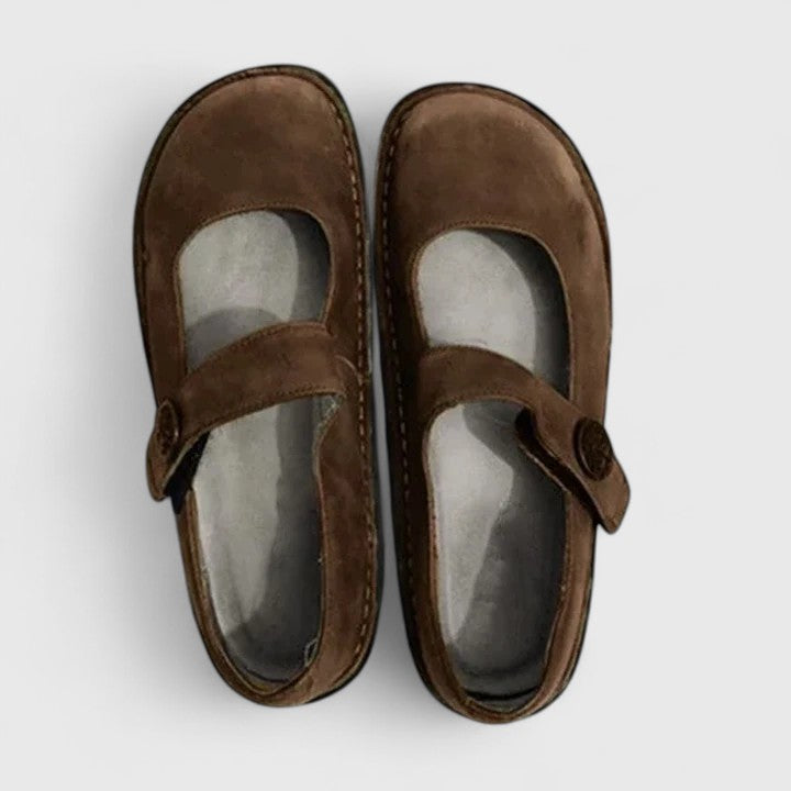 Orthopedic Slip-On Shoes | Sophisticated Mary Jane Style