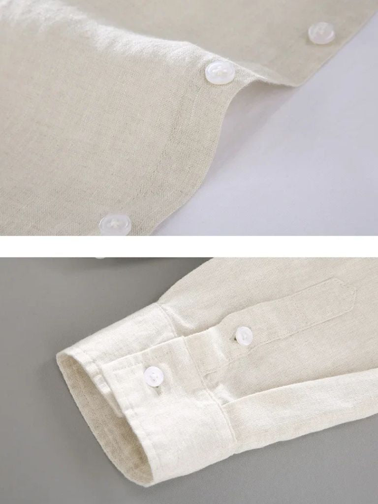 Linen Shirt Long Sleeve Classic