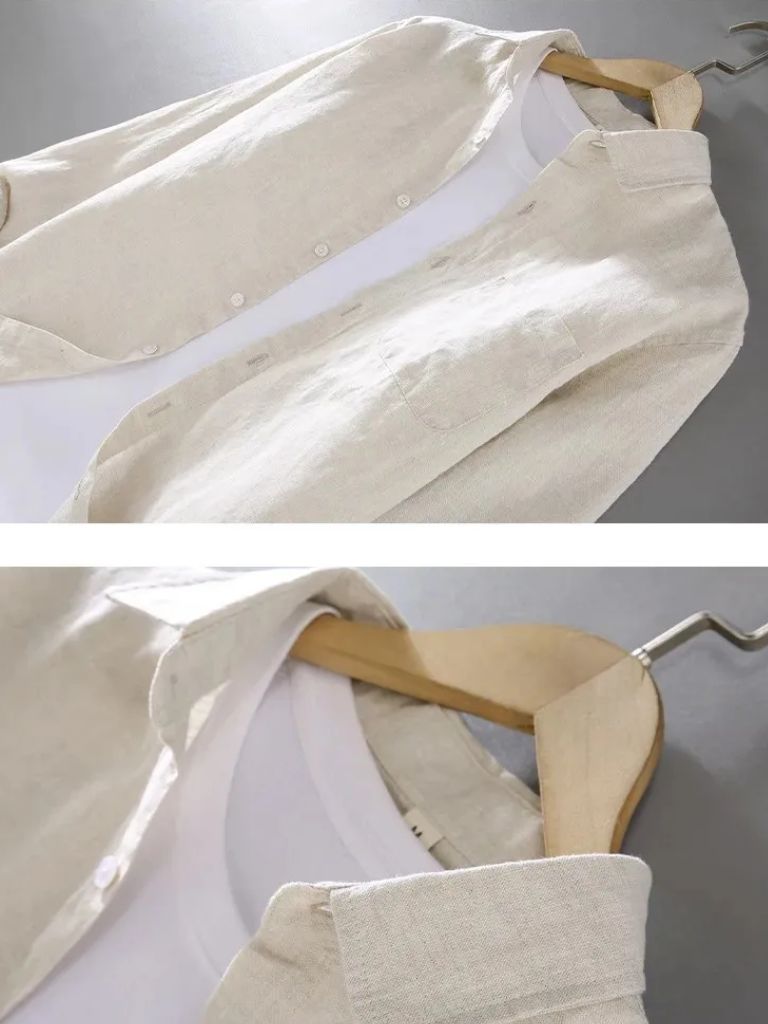 Linen Shirt Long Sleeve Classic