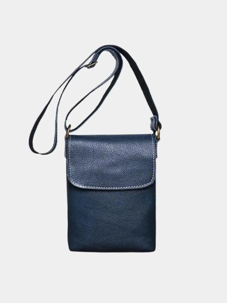 Men's Leather Shoulder Bag – Mini Luxury Crossbody