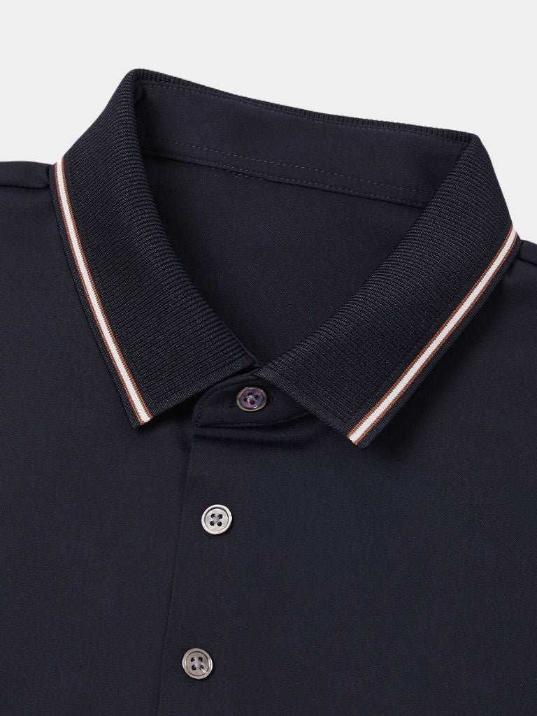 Midnight Trim Polo Elegant Shirt