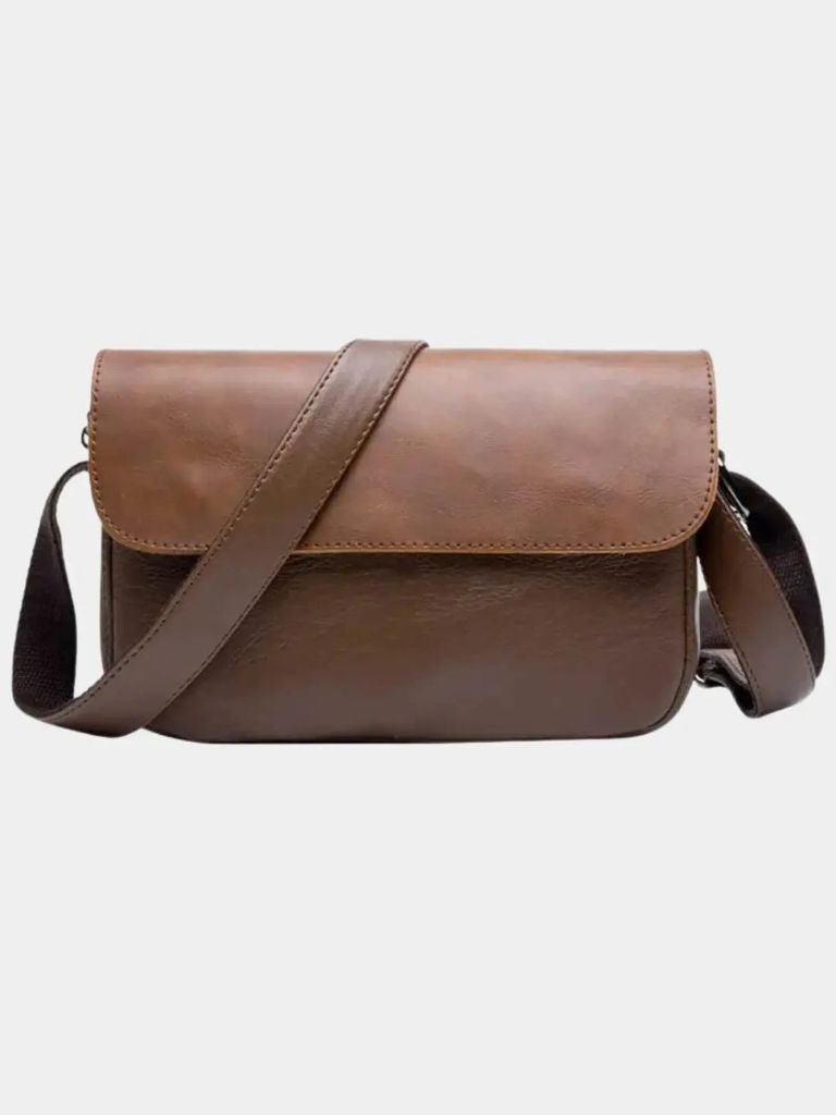 Leather Shoulder Bag | Classic Style