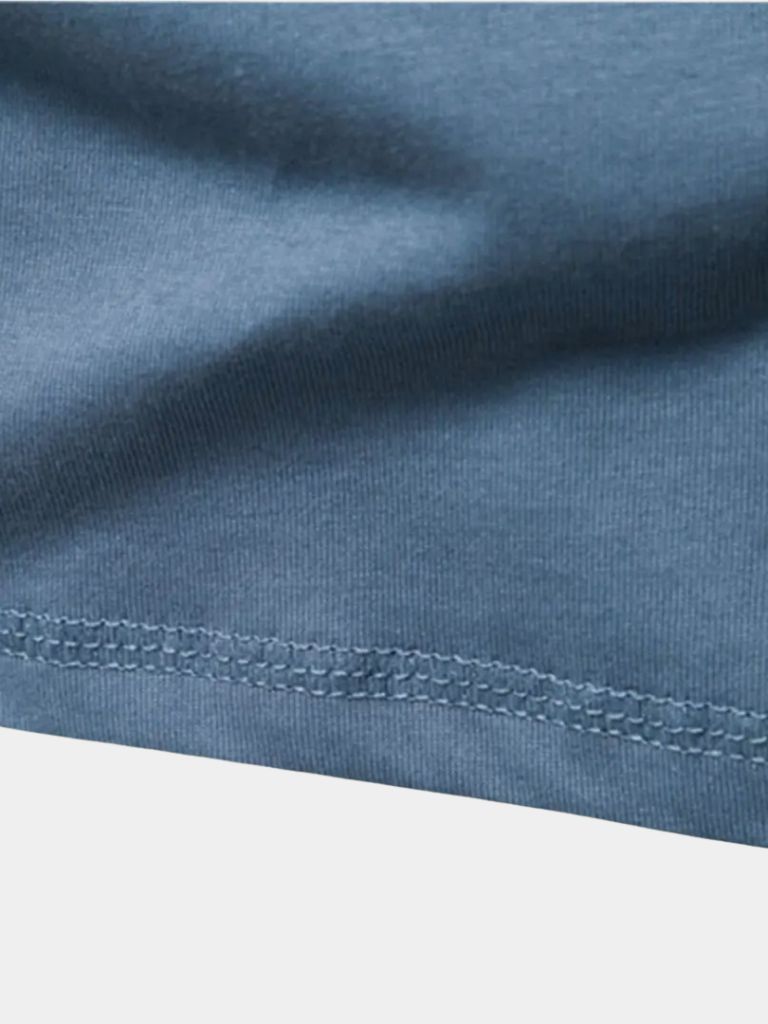 Long Sleeve Henley Minimalist Shirt