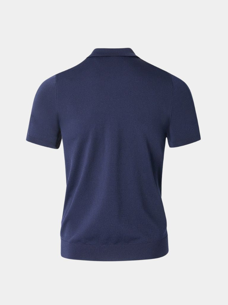 Navy Classic Polo – Premium Cotton