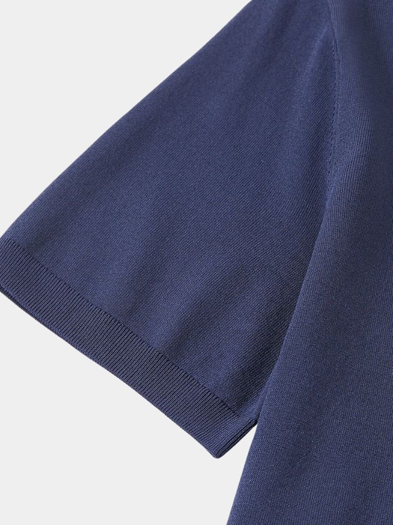 Navy Classic Polo – Premium Cotton