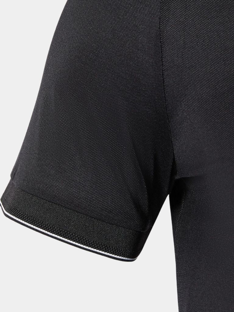 Obsidian Trim Polo - Refined Men's Fashion