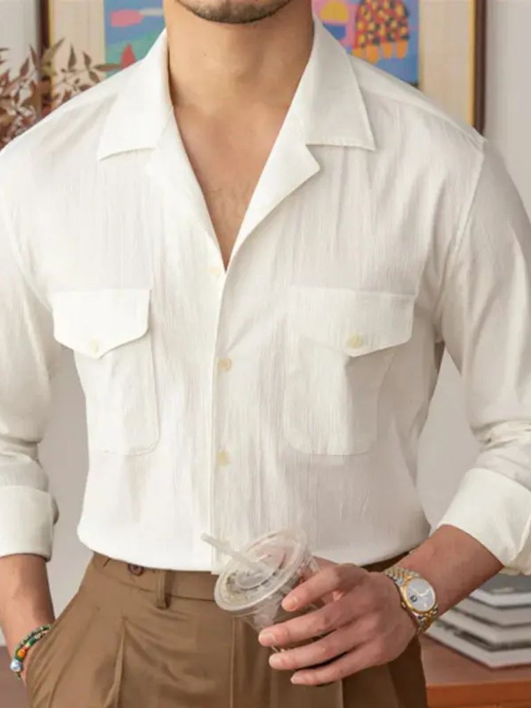 Classic Long Sleeve Shirt | Premium Cotton