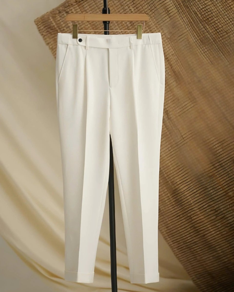 Elastic Classic Trousers – Premium Tailored Pants