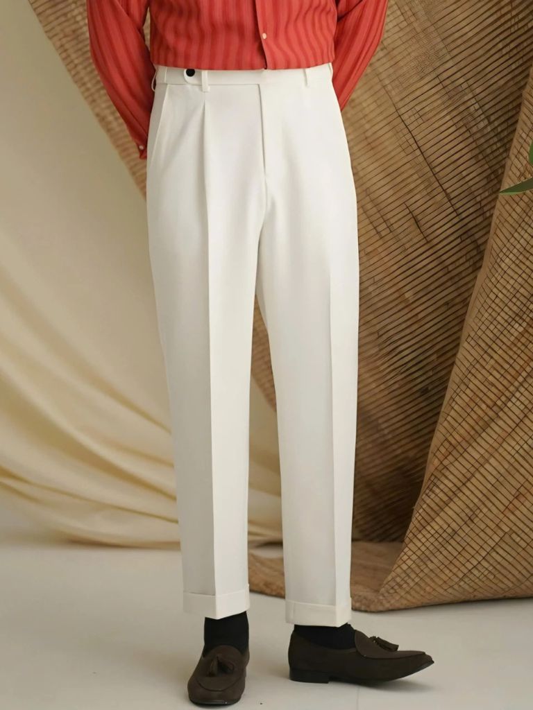 Elastic Classic Trousers – Premium Tailored Pants