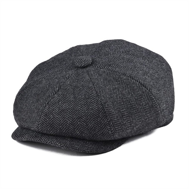 Classic Flat Cap – Comfortable Vintage Hat