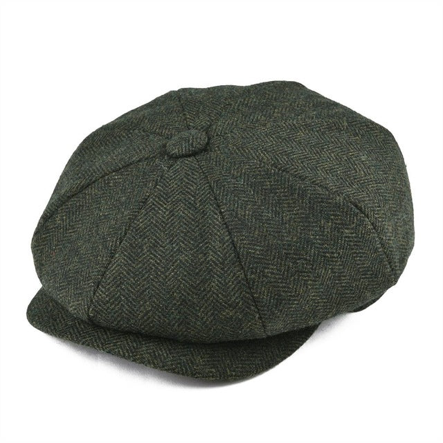 Classic Flat Cap – Comfortable Vintage Hat