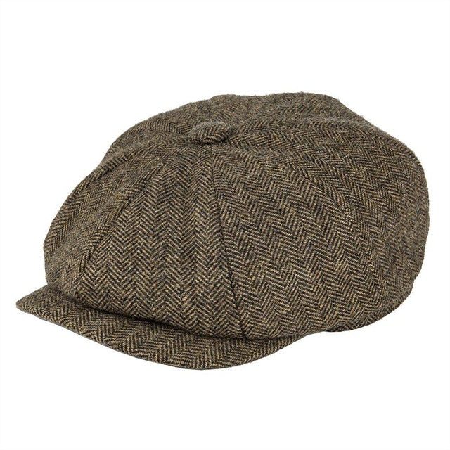 Classic Flat Cap – Comfortable Vintage Hat
