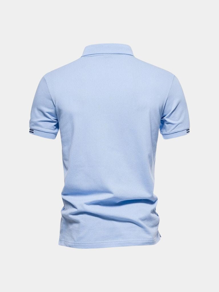 Royal Breeze Polo Shirt - Elegant Classic