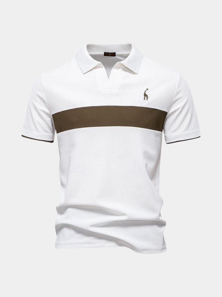 Striped Polo Shirt Savanna Luxury