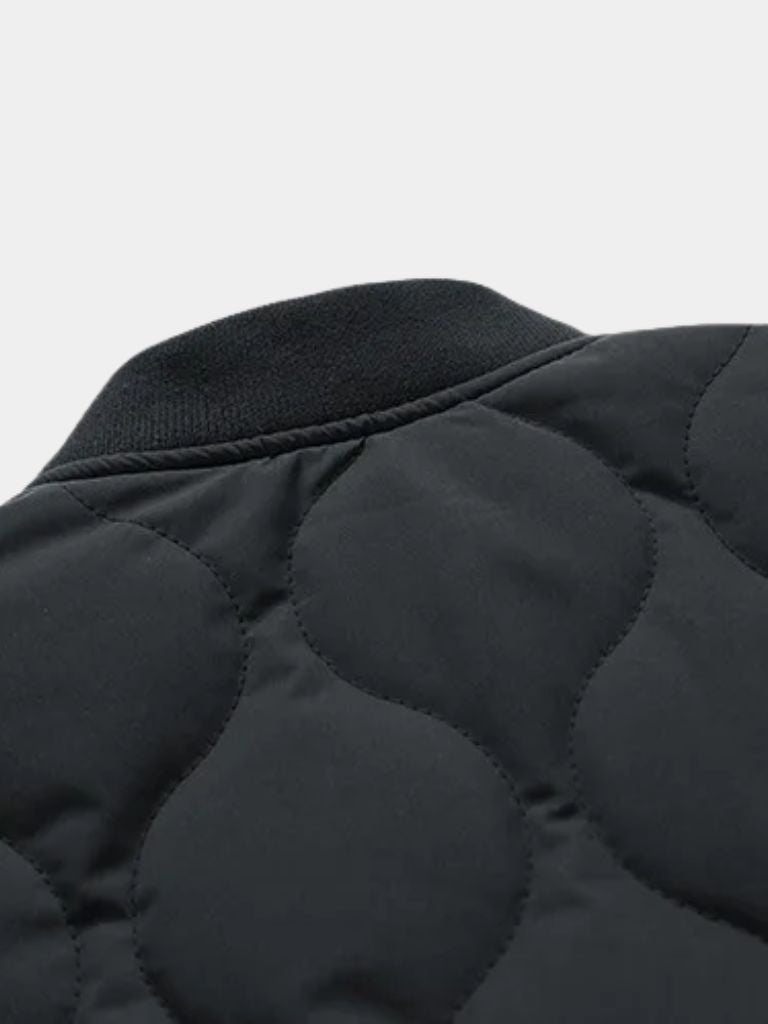 Padded Bomber Jacket | Insulated Sherpa Design