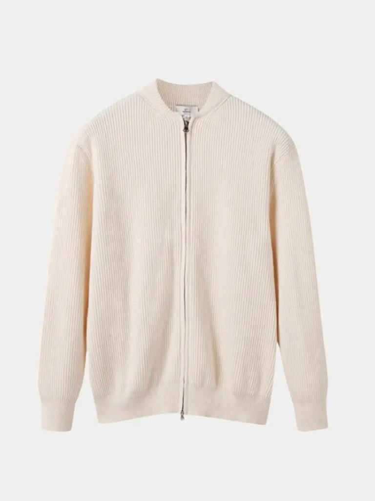 Soft Cotton Jacket | Lightweight Knitwear