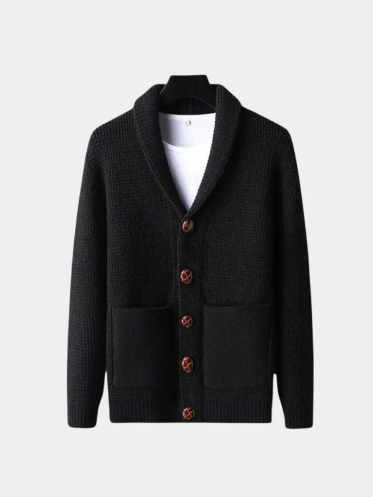 Winter Wool Cardigan – Elegant Luxury Knitwear