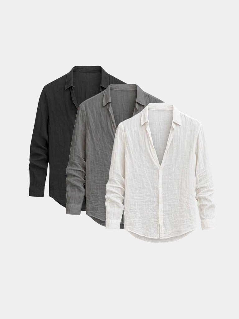 Linen Summer Shirt - Lightweight Elegance