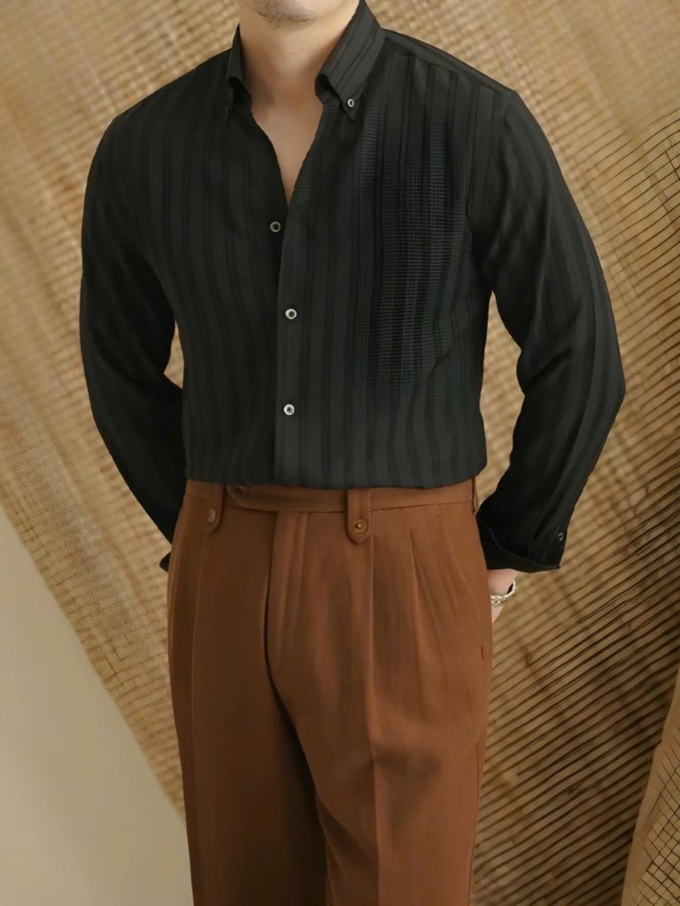 Seersucker Shirt | Classic Striped Button-Down