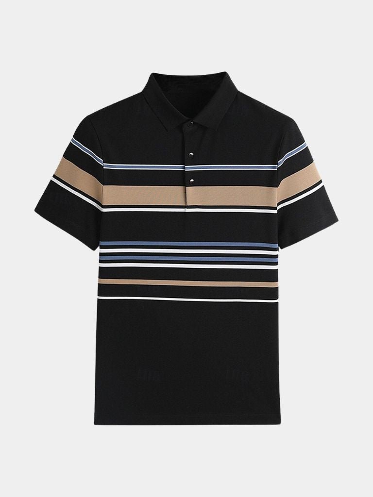 Sunset Stripe Polo Classic Fit