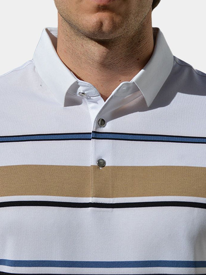Sunset Stripe Polo Classic Fit