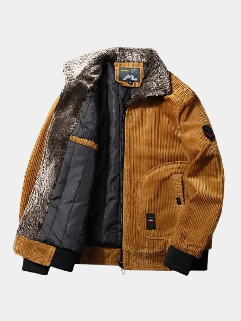 Thermal Windbreaker Jacket – Corduroy Coat