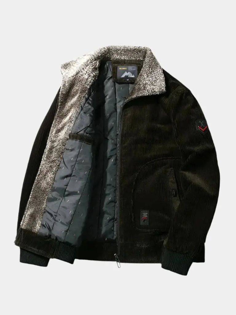 Thermal Windbreaker Jacket – Corduroy Coat