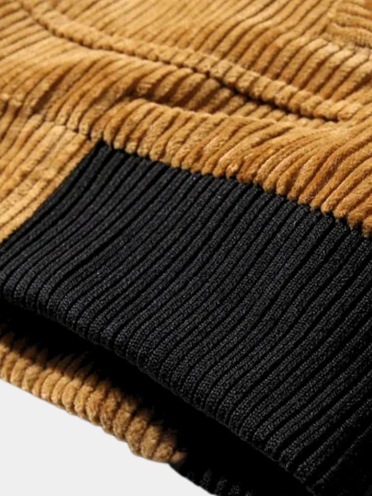 Thermal Windbreaker Jacket – Corduroy Coat