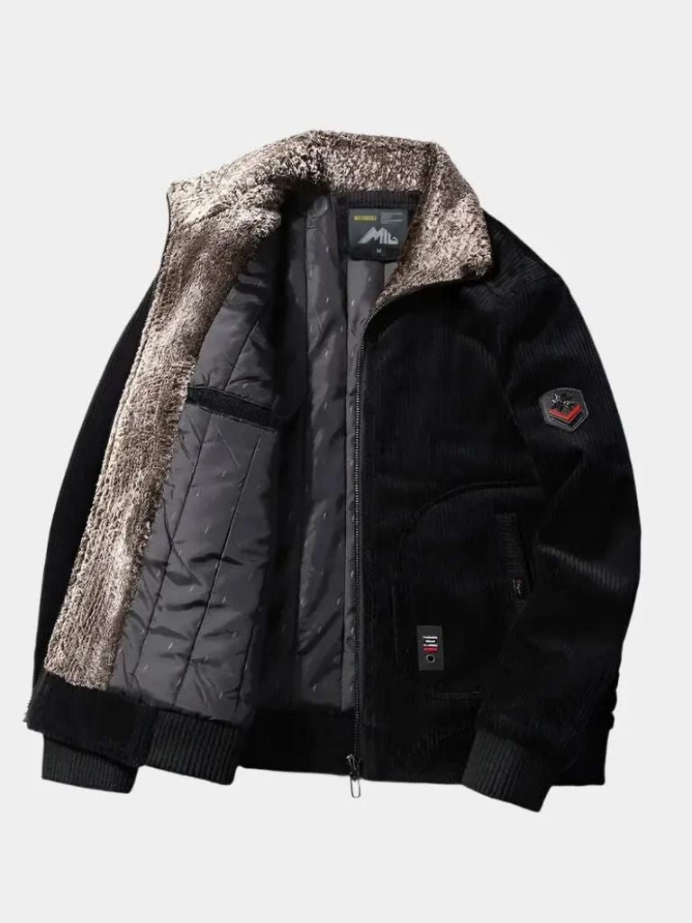 Thermal Windbreaker Jacket – Corduroy Coat