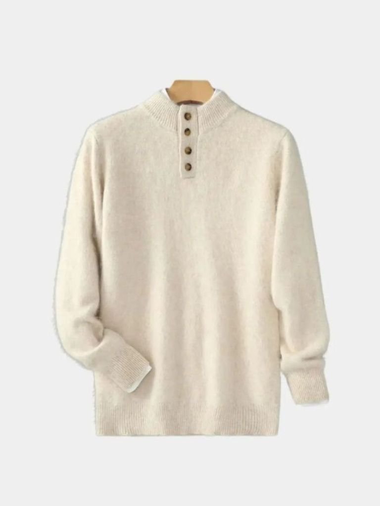 Cashmere Pullover – Classic Luxury Sweater by Viretti Milano