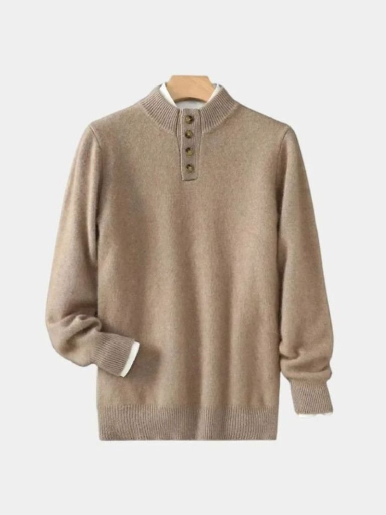 Cashmere Pullover – Classic Luxury Sweater by Viretti Milano
