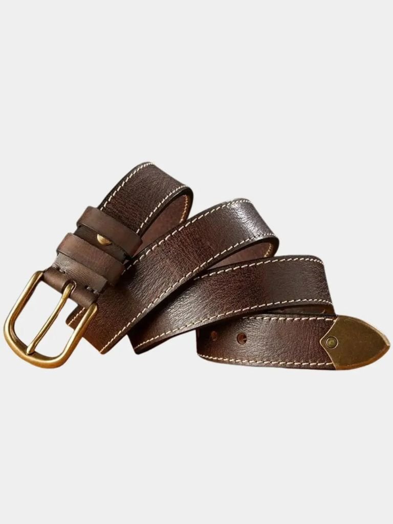 Vintage Leather Belt | Handcrafted Elegance